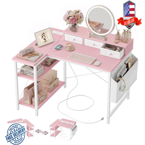 Inch shaped computer desk - computer,